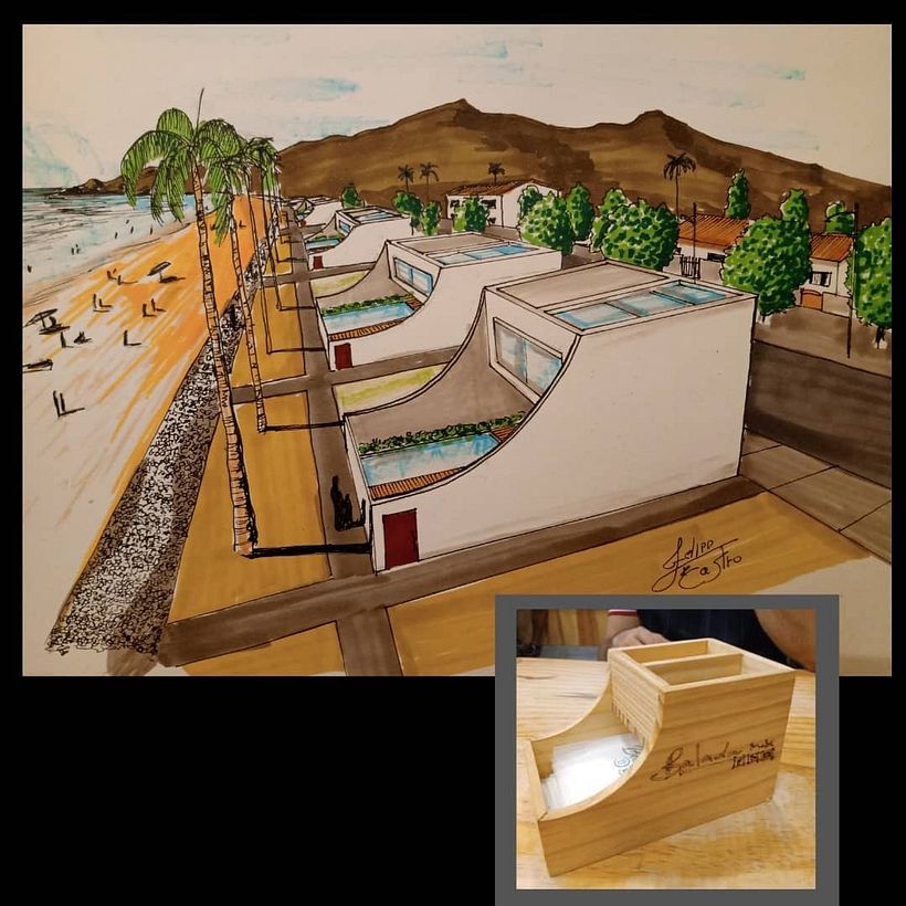 Releituras com perspectiva para desenhos arquitetônicos 17