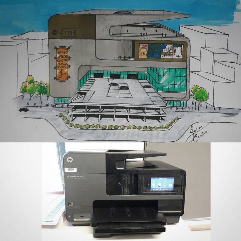 Releituras com perspectiva para desenhos arquitetônicos 24