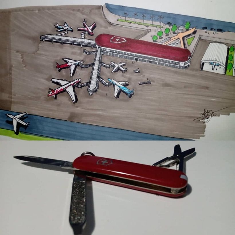 Releituras com perspectiva para desenhos arquitetônicos 26