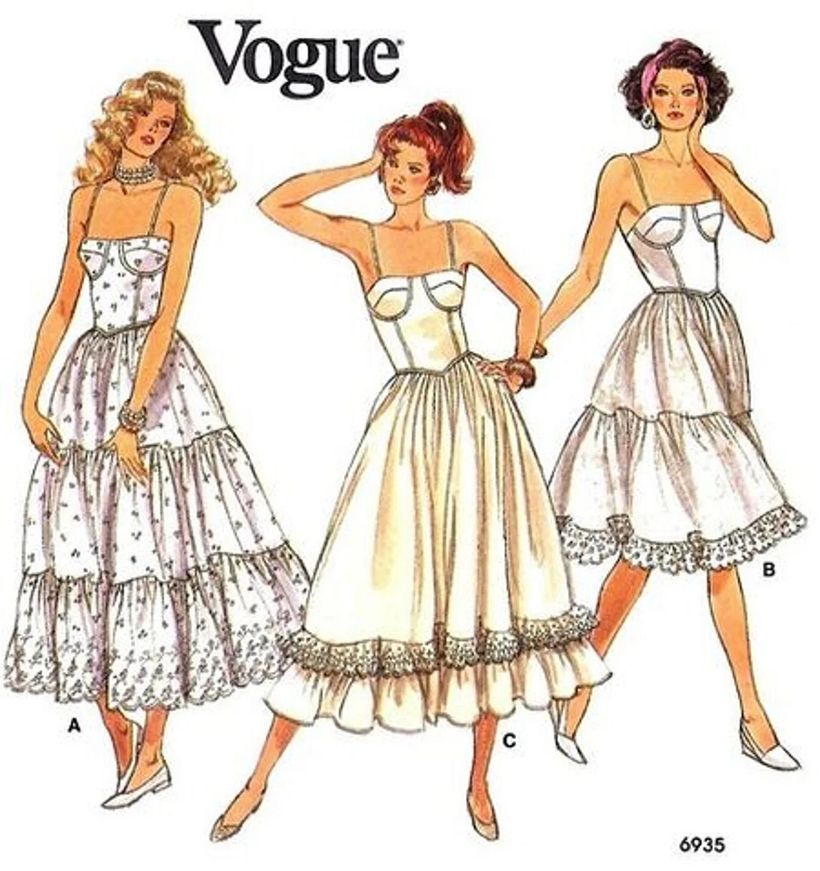From an issue of Vogue Magazine (1986).