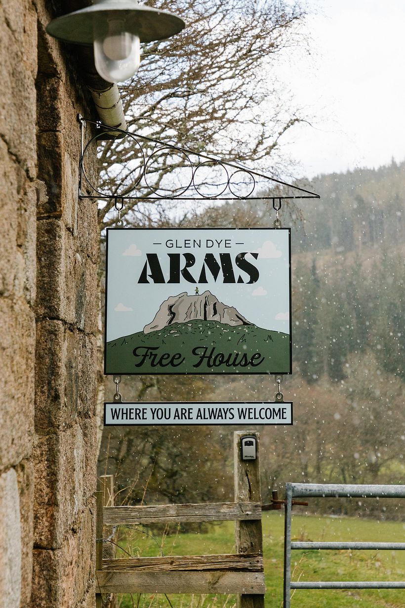 Cabañas y casas de campo Glen Dye 9