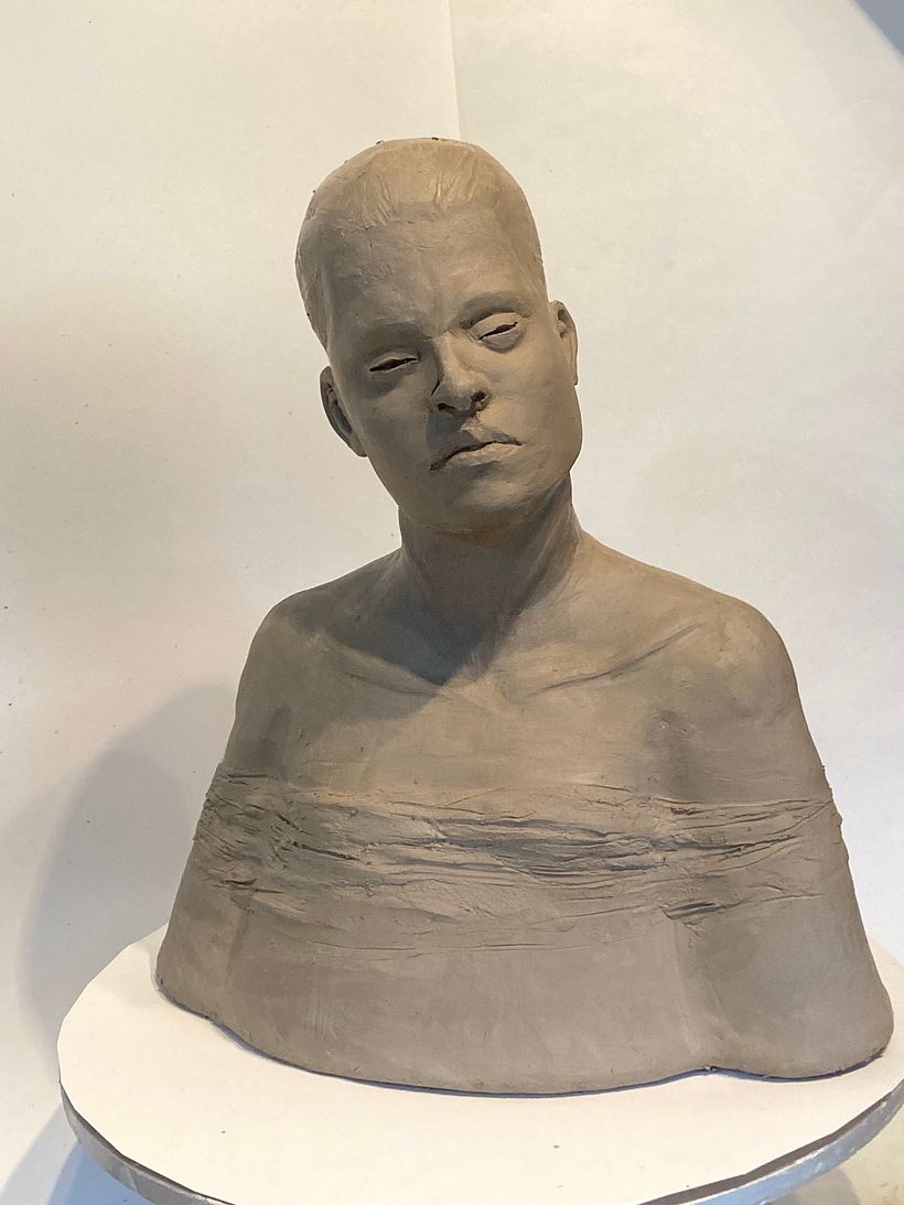 My project for course: Introduction to Clay Figurative Sculpture 3