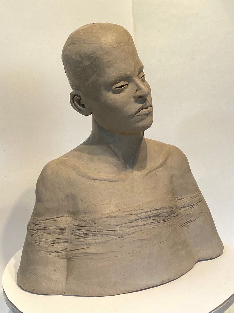 My project for course: Introduction to Clay Figurative Sculpture 4