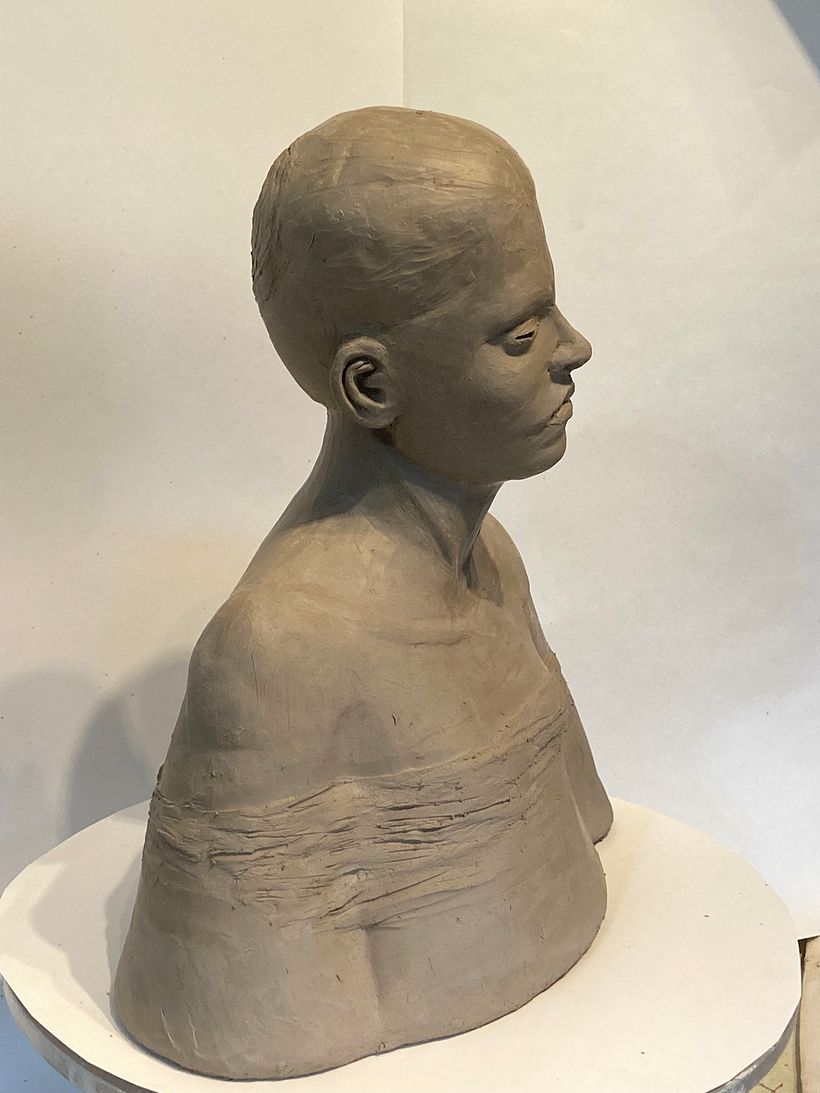 My project for course: Introduction to Clay Figurative Sculpture 5