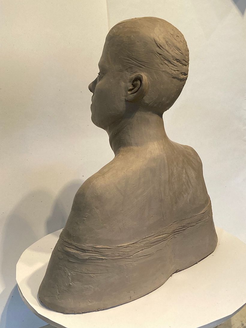 My project for course: Introduction to Clay Figurative Sculpture 8