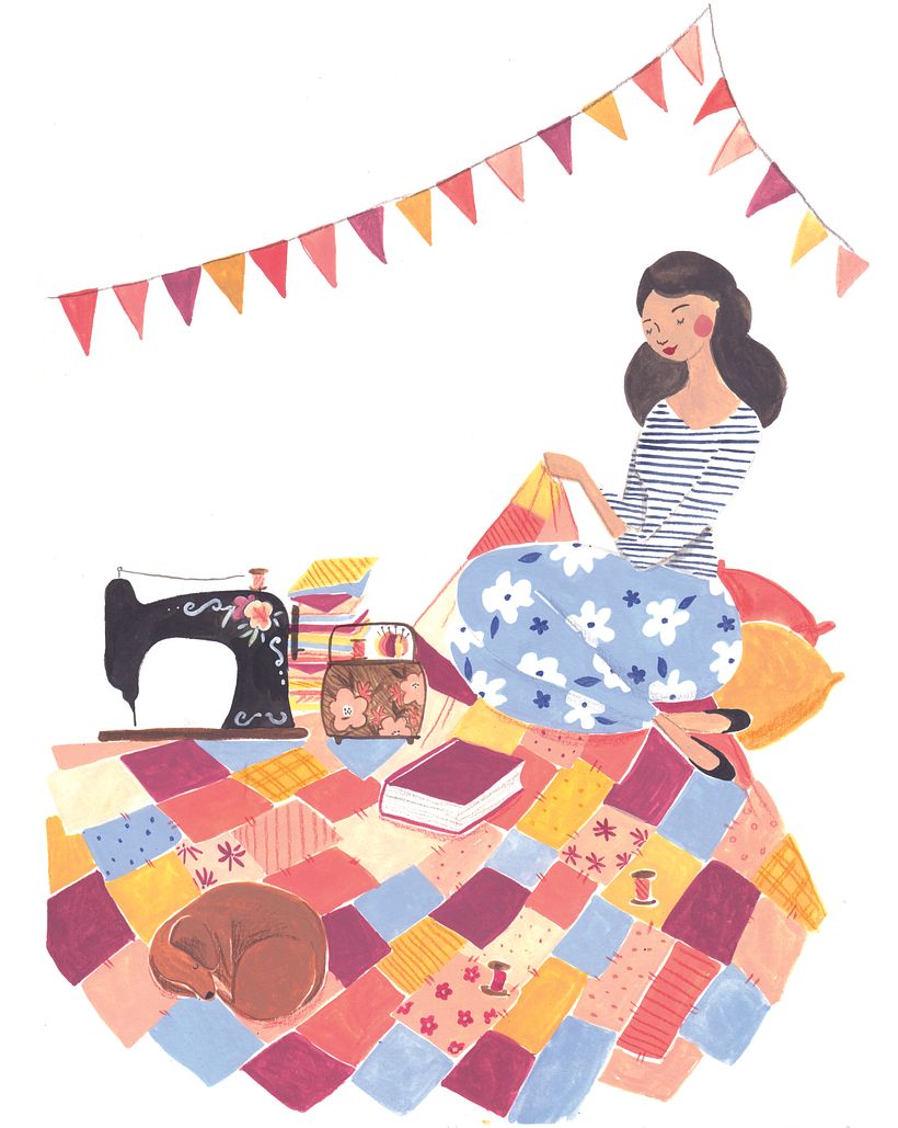 Editorial Illustration for Mollie Makes Magazine 6