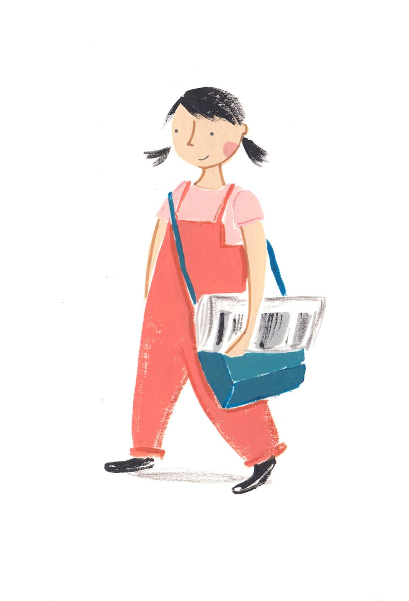 Editorial Illustration for Magnolia Magazine - Ilustración tradicional