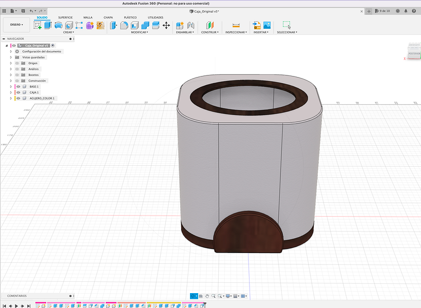 Caja_tissues: Diseño de producto: del modelado a la impresión 3D 3