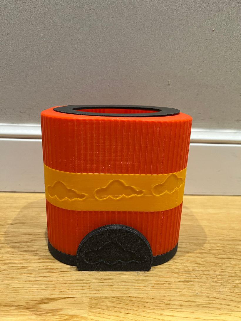 Caja_tissues: Diseño de producto: del modelado a la impresión 3D 17