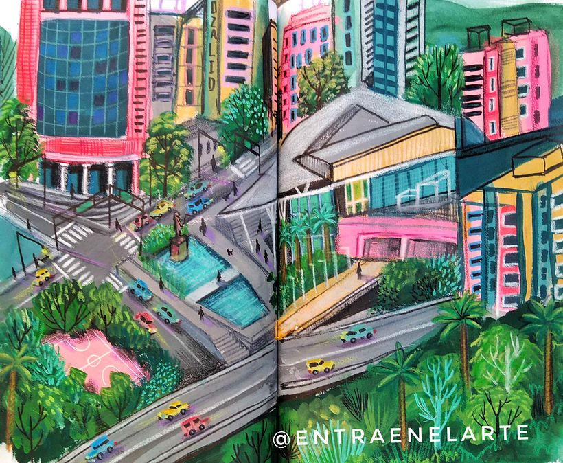 Mi Proyecto del curso: Sketchbook pictórico en gouache 1