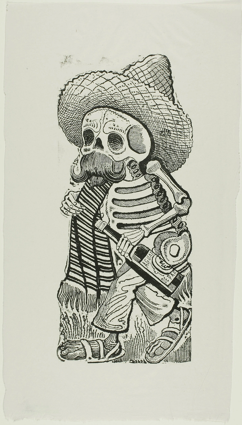 Guadalupe Posada, J. (1944). Calavera von Francisco Madero, aus Calavera Maderista, The Art Institute of Chicago.