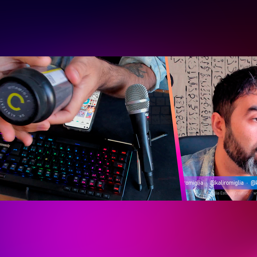 Fotograma fallido de escena donde podemos mostrar packaging usando dos cámaras