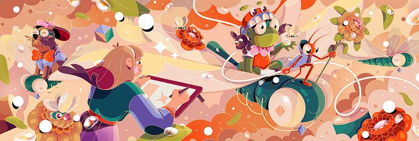 Quest to Creativity - Commission by Bullpen 2