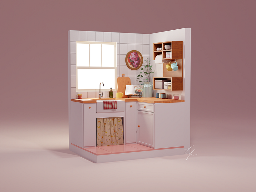 Cozy Kitchen Corner 2