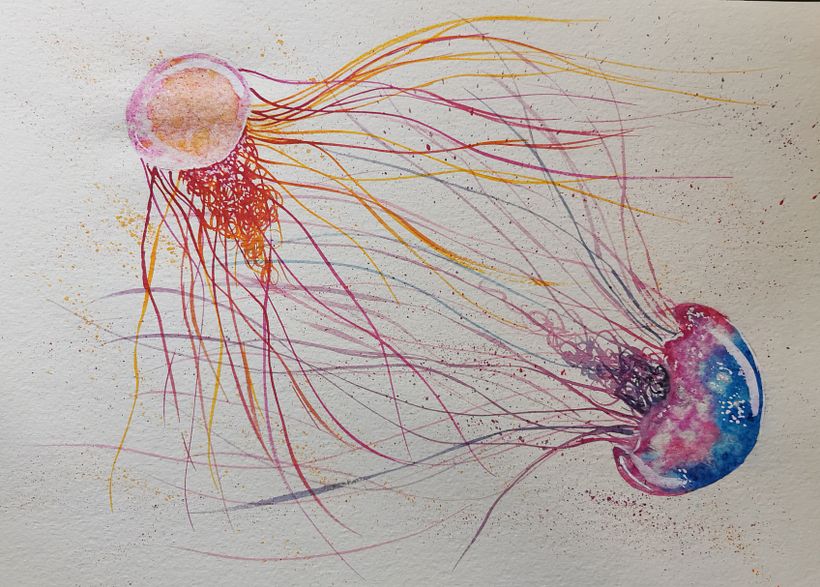 My project in Modern Watercolor Techniques course 4