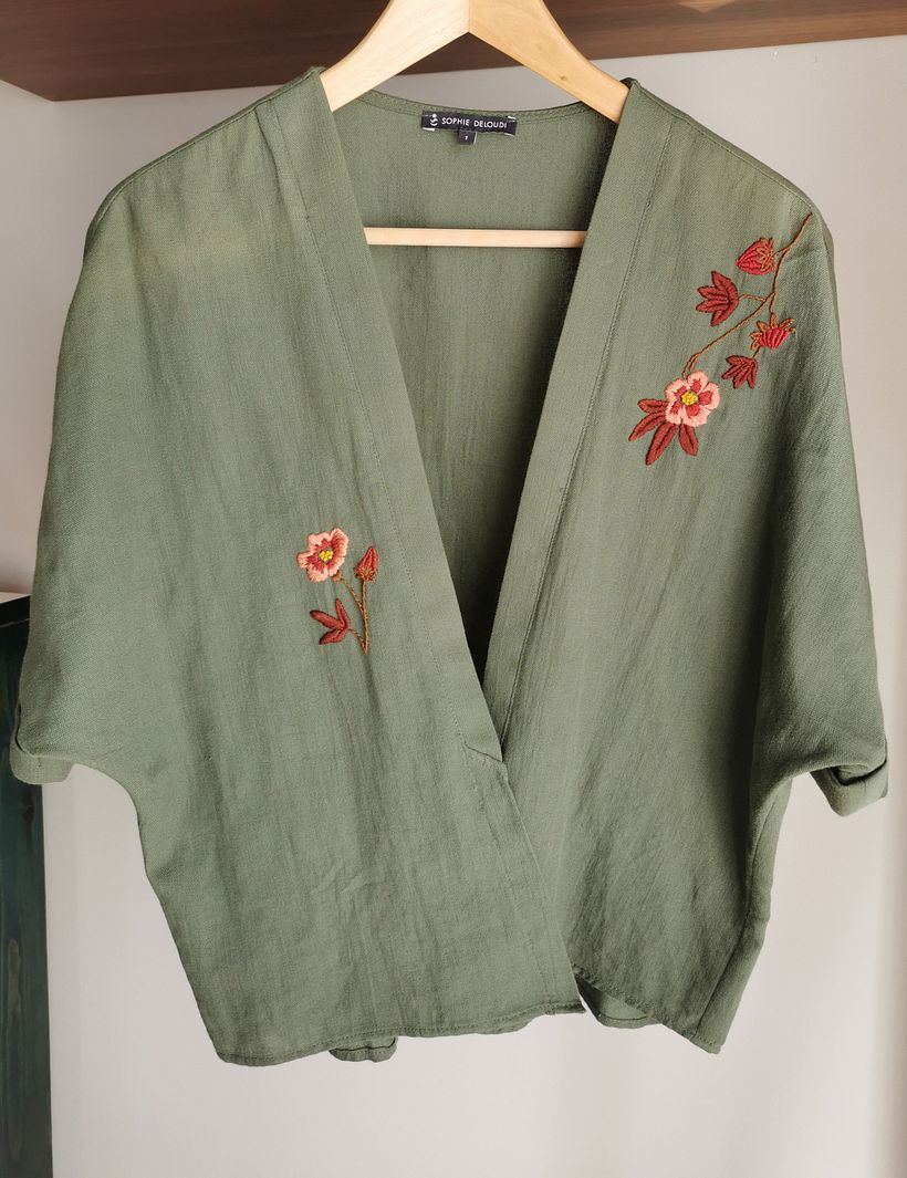My project for course: Botanical Pattern Embroidery for Clothing 2