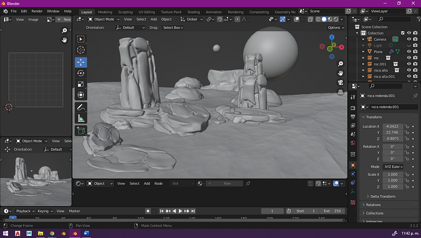 Mi Proyecto del curso: Ilustración fantástica 3D con Blender 2