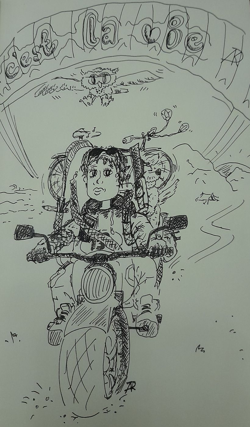 Mein Kursprojekt: Die Sketching Kunst: Transformiere Skizzen in Kunst 3