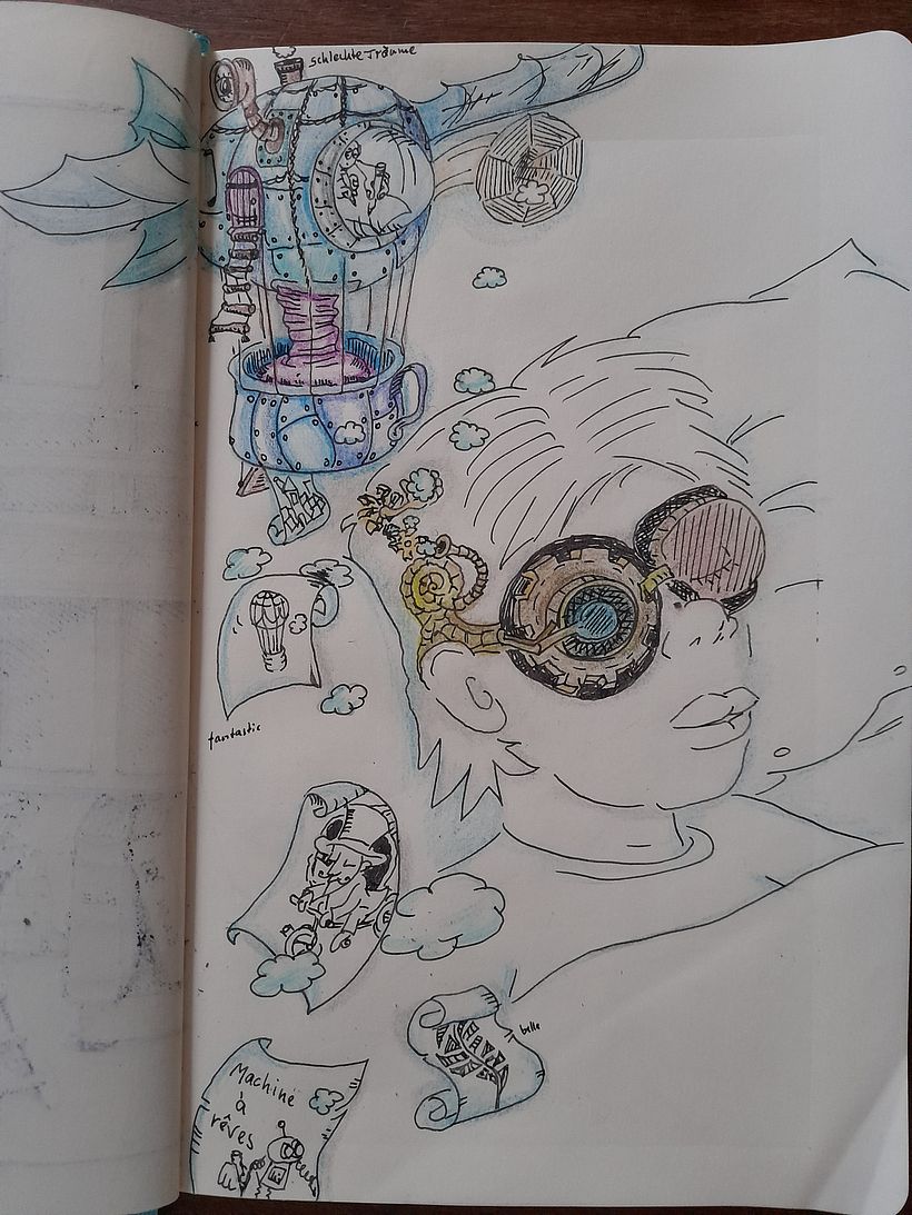Mein Kursprojekt: Die Sketching Kunst: Transformiere Skizzen in Kunst 5
