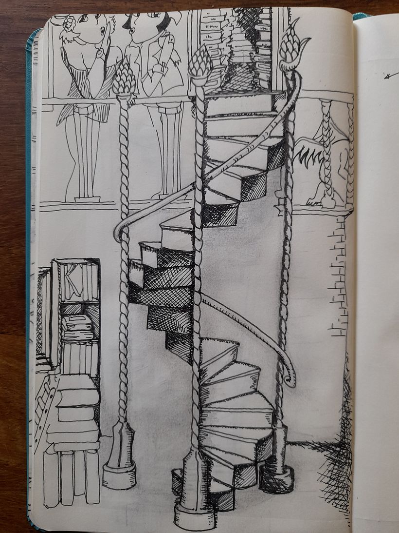 Mein Kursprojekt: Die Sketching Kunst: Transformiere Skizzen in Kunst 8