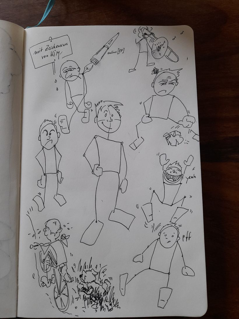 Mein Kursprojekt: Die Sketching Kunst: Transformiere Skizzen in Kunst 10