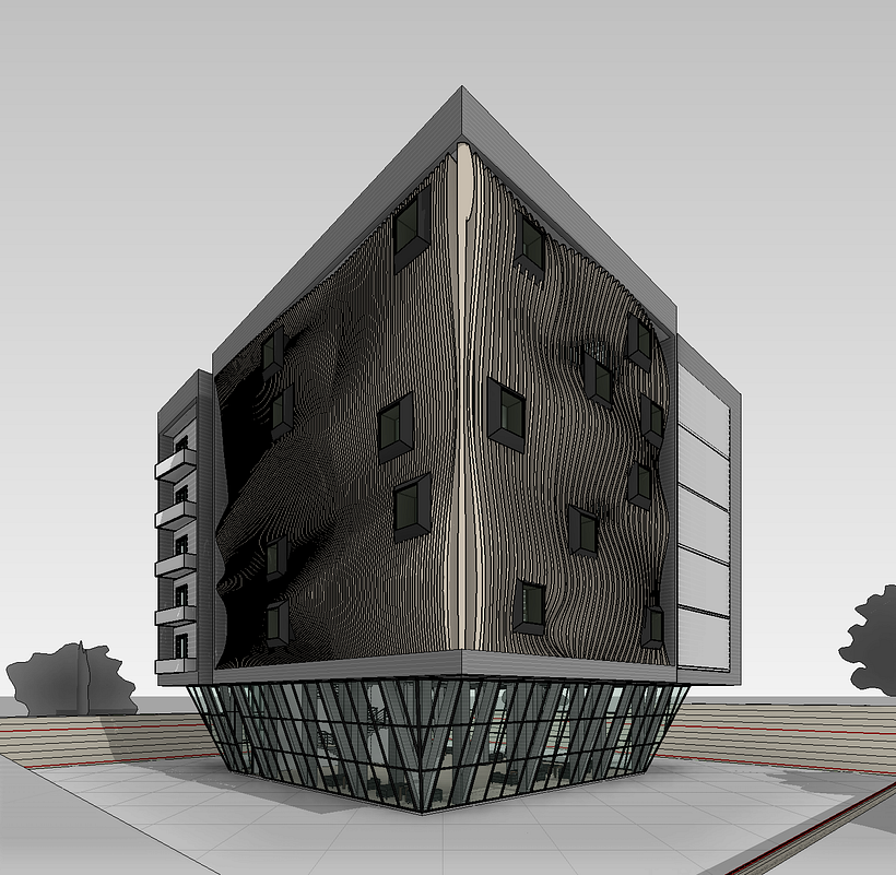Mi Proyecto del curso: Modelado de edificios paramétricos con Revit - Cristian Gutiérrez 26
