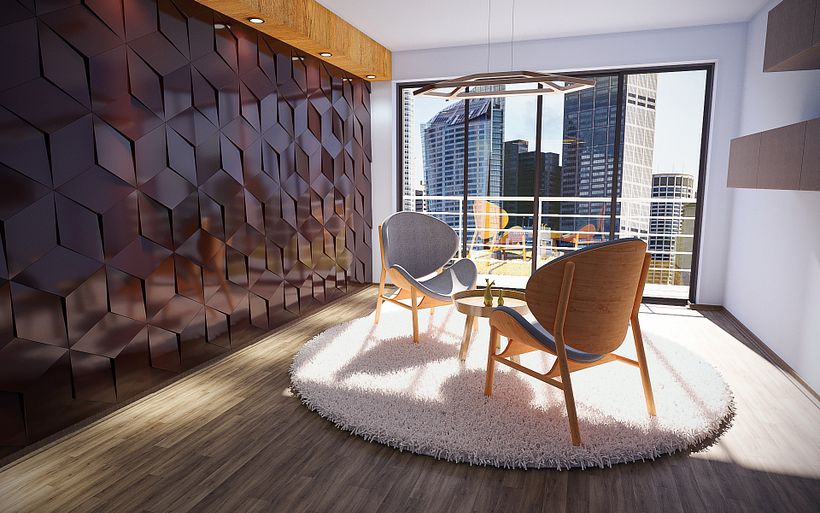 Mi Proyecto del curso: ArchViz avanzada con Cinema 4D y Corona Renderer 1