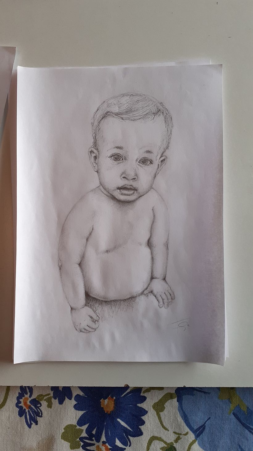 My project for course: Realistic Portrait with Graphite Pencil 3