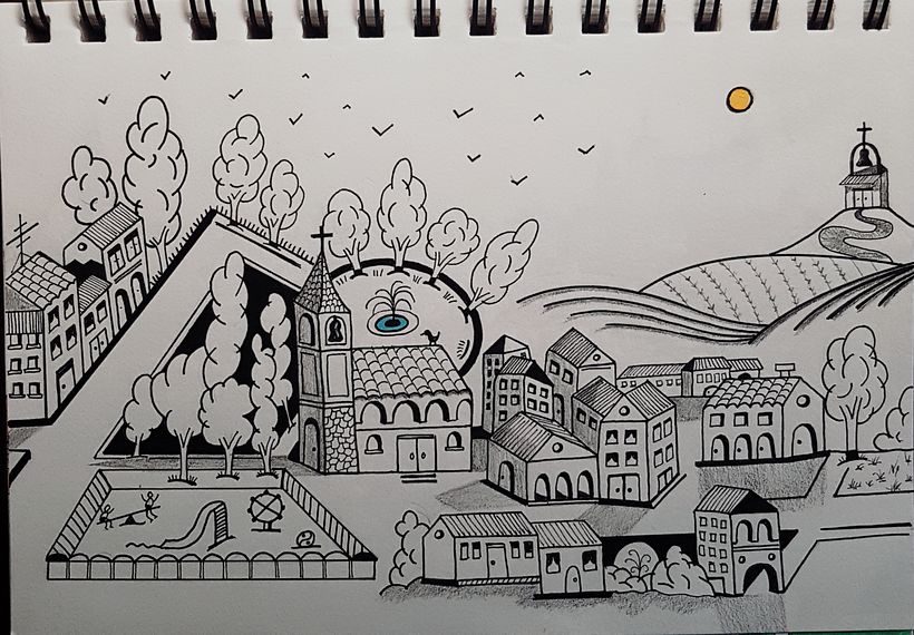 Mi dibujo de final de curso.