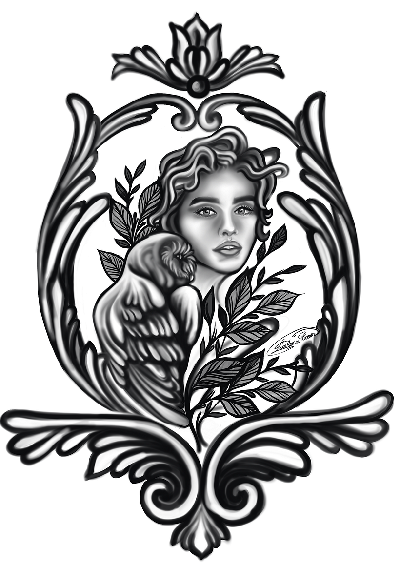 My project for course: Digital Design and Illustration of Tattoos with Procreate 5