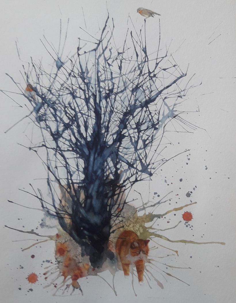 Mein Kursprojekt: Ausdrucksstarke Tierporträts in Aquarell 3