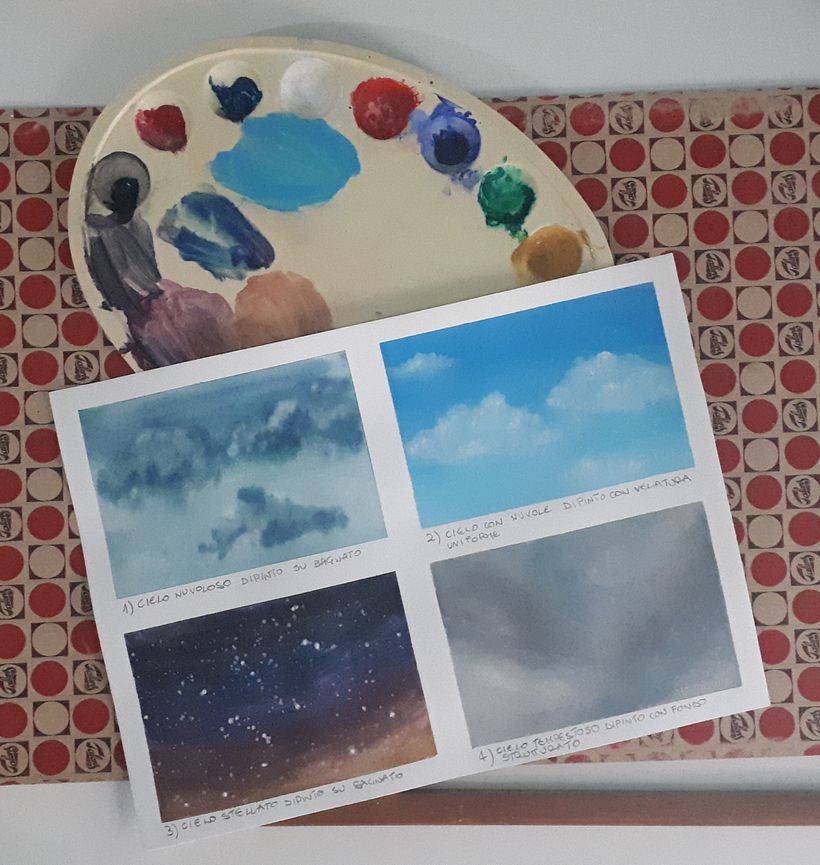 Cieli nuvolosi, stellati e tempestosi