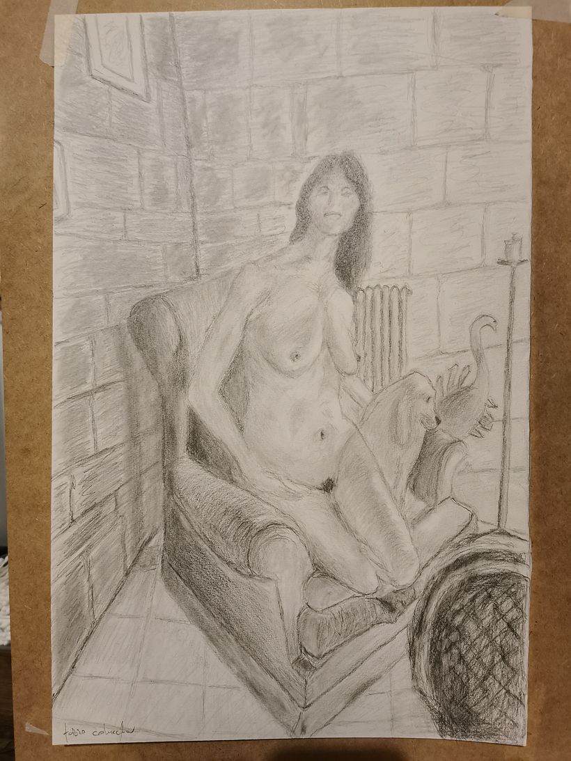 Il mio progetto del corso: Disegno realistico della figura umana 6