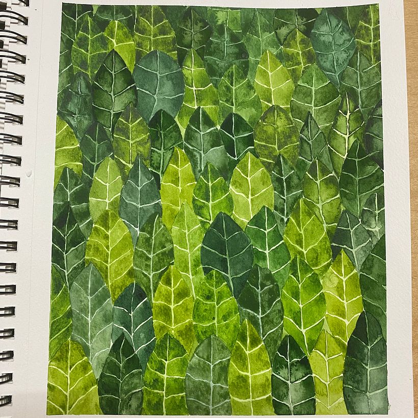 Mi Proyecto del curso: Creación de paletas de color con acuarela 2