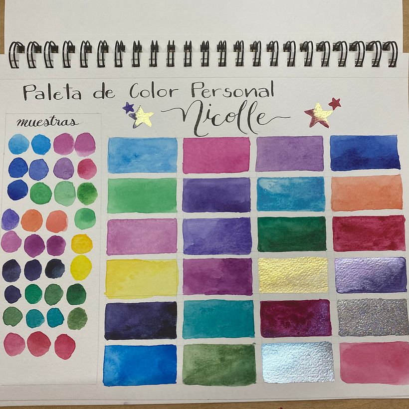 Mi Proyecto del curso: Creación de paletas de color con acuarela 4