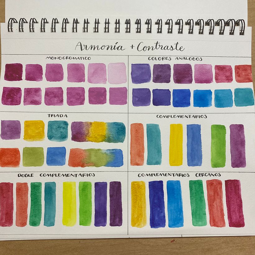 Mi Proyecto del curso: Creación de paletas de color con acuarela 5