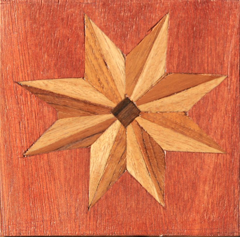 Another test piece. 12.5cm x 12.5cm