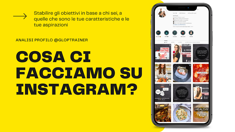 ANALISI PROFILO @GLOPTRAINER - personal trainer online