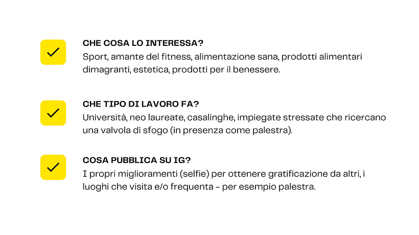 Il mio progetto del corso: Introduzione al community management - ANALISI PROFILO 7