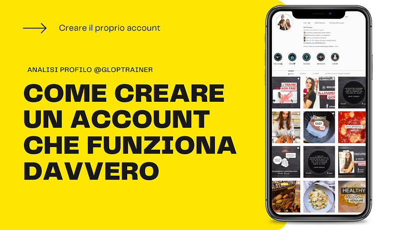 Il mio progetto del corso: Introduzione al community management - ANALISI PROFILO 8