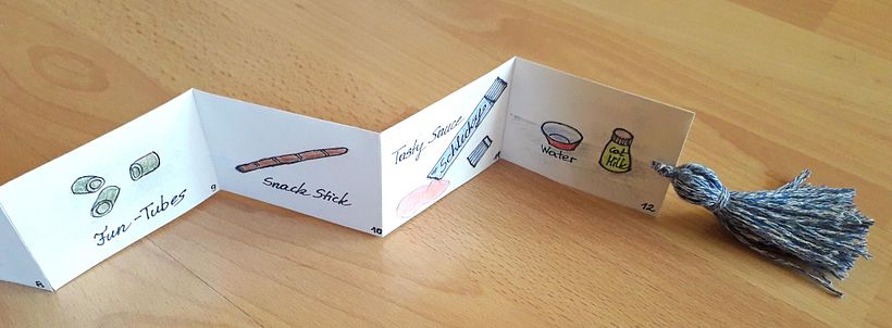 Mein Kursprojekt: Techniken zur Förderung der Kreativität_Menu for cats with sleep planner 10