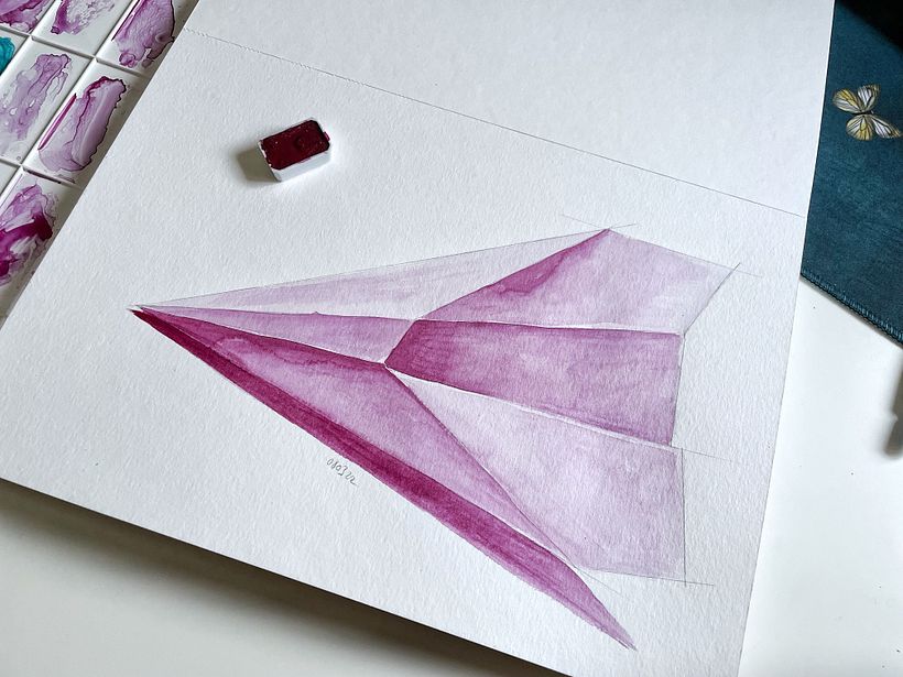 My project for course: Creative Watercolor Sketching for Beginners 6