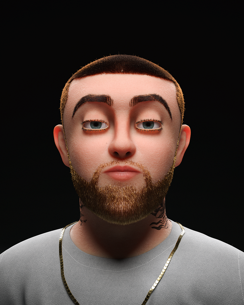 Mac Miller tribute - Traditional illustration