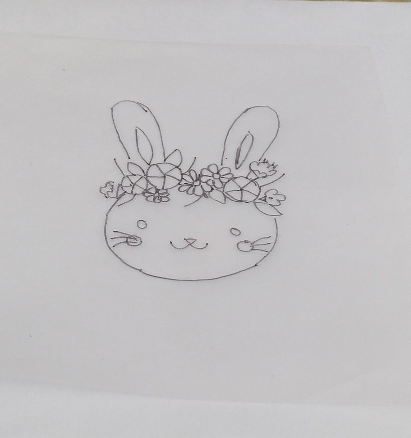 Conejito floral  2
