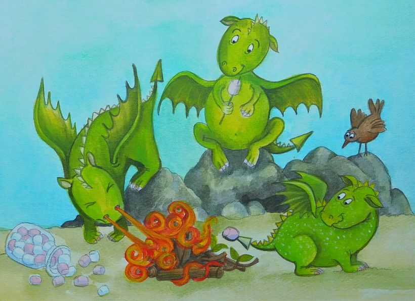 My project for course: Animal Characters in Watercolor for Children’s Books 1