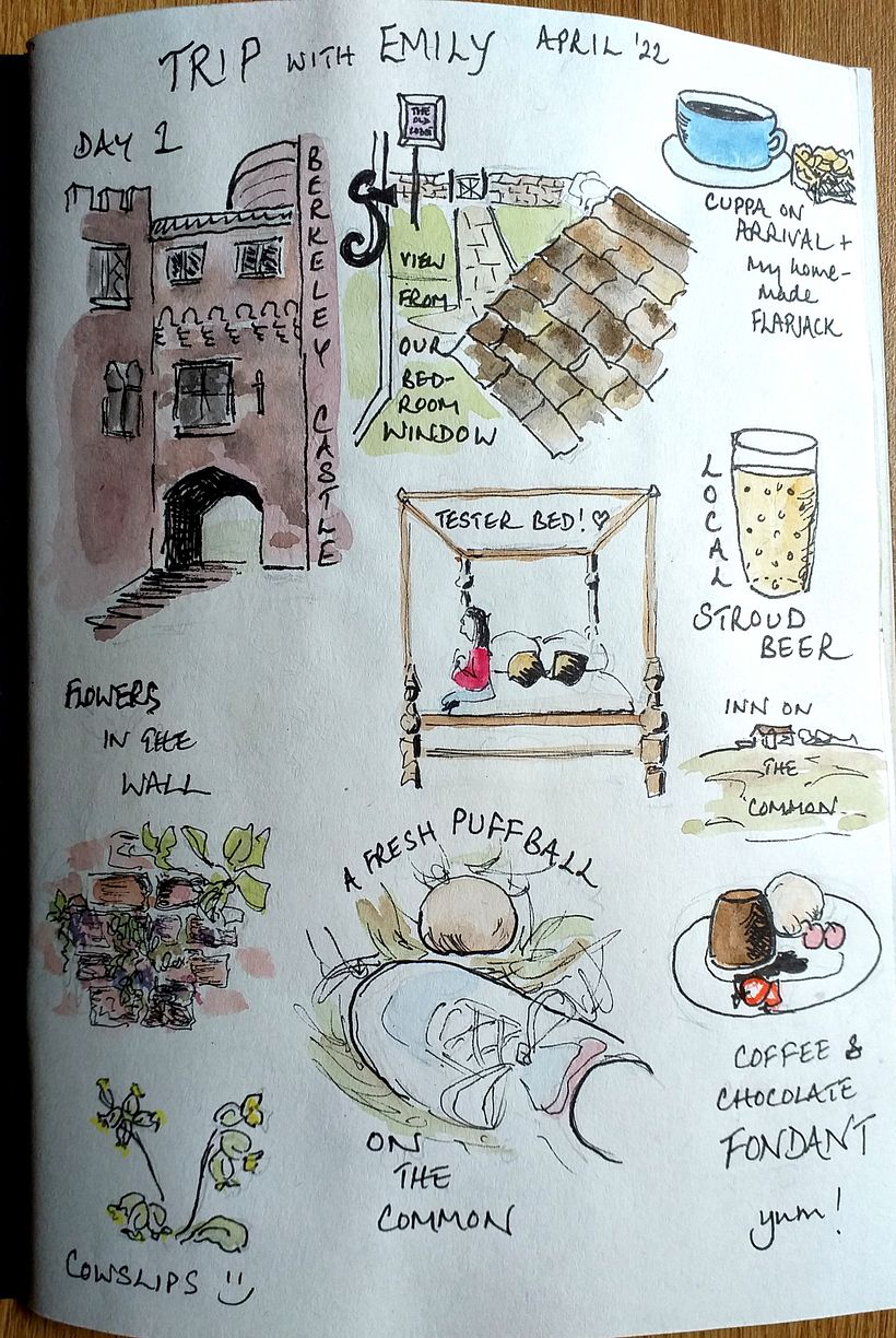 My project for course: Illustrated Life Journal: A Daily Mindful Practice 1