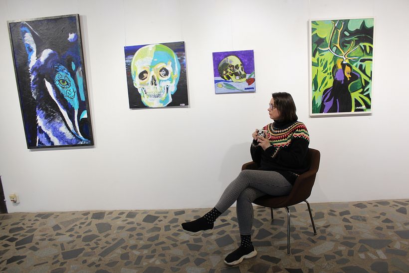 Exhibition in Gallery: Varikko Galleria, Seinäjoki, Finland 2