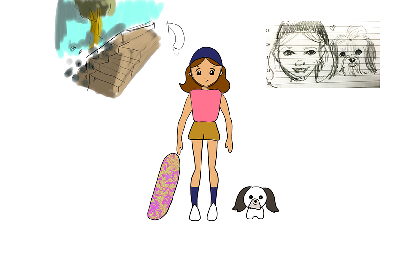 Challenge  - Meu projeto do curso: Animação 2D com o Photoshop: desenho, câmera, ação! 5