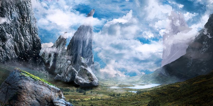 Mi Proyecto del curso: Matte Painting: creando mundos fotorrealistas 3