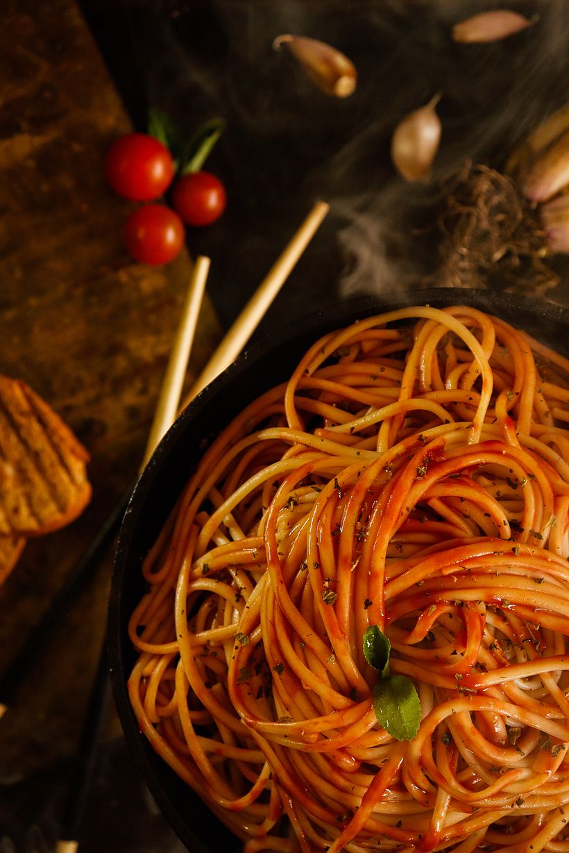 2. Hot Long Pasta.